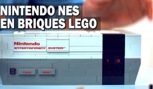 LEGO NINTENDO NES : nouvelle console en brique + TV cathodique