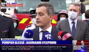 Gérald Darmanin: "Les pompiers sont partout chez eux, on attaquera quiconque les attaque"