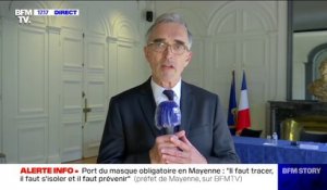 Jean-Francis Tressel, préfet de Mayenne: "En trois jours, nous avons réalisé 3600 tests"