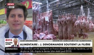Julien Denormandie, ministre de l’Agriculture et de l’Alimentation :  «Rungis est une vitrine de l’excellence française» #LaMatinale