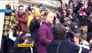 Eurozapping : le cri d’alarme de Greta Thunberg