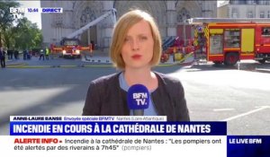 Ce que l'on sait de l'incendie qui s'est déclaré samedi matin à la cathédrale de Nantes