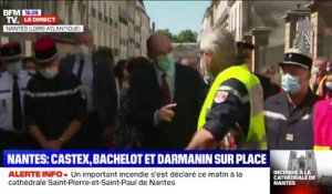 Nantes: Jean Castex, Roselyne Bachelot et Gérald Darmanin sont arrivés sur place