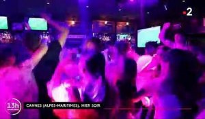 Coronavirus - France 2 montre qu'à Cannes les fêtes se font sans masque dans les bars de la ville sans aucune intervention de la police municipale