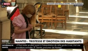 Nantes : tristesse et émotion des habitants
