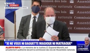 "On m'a fait un mauvais procès": Eric Dupond-Moretti se défend des accusations de sexisme à son encontre