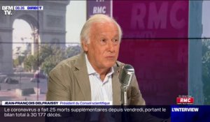 Pr Jean-François Delfraissy: "Complètement", dès lors que le port du masque est obligatoire, la règle est respectée