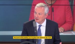 Europe : favorable à une "taxe carbone aux frontières", Bruno Le Maire estime qu'il "est temps qu'on abandonne la règle de l'unanimité"