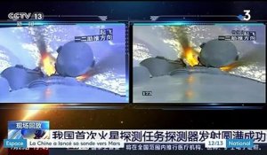 La Chine lance sa première sonde vers Mars