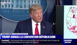 "Je dois protéger les Américains": Donald Trump annule la convention républicaine en Floride