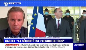 Nicolas Dupont-Aignan dénonce "des mesurettes" de la part du gouvernement pour lutter contre l'insécurité