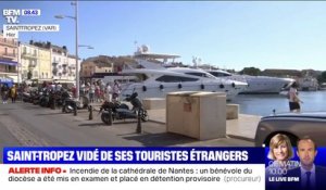 Coronavirus: les touristes étrangers ont déserté Saint-Tropez