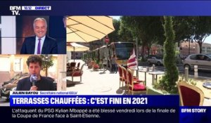 Story 4: Julien Bayou réagit à l’interdiction des terrasses chauffées en 2021 - 27/07