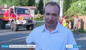 Gironde : un violent incendie a ravagé des centaines d’hectares de pins
