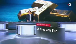 Marchés financiers : la ruée vers l'or