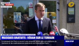 Olivier Véran: "8 millions de Français recevront dans les 10-15 jours des masques gratuits"
