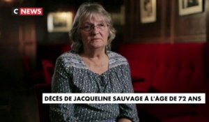 Décès de Jacqueline Sauvage à l'âge de 72 ans