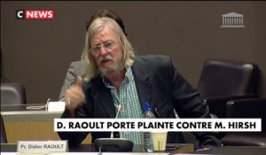 Didier Raoult porte plainte contre Martin Hirsch