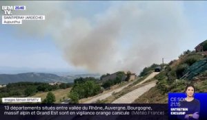 Ardèche: 10 hectares détruits dans un incendie à Saint-Péray, des habitations menacées