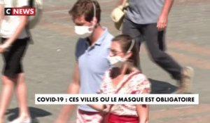 Biarritz, St-Malo, Orléans: le port obligatoire du masque se répand dans les centres-villes