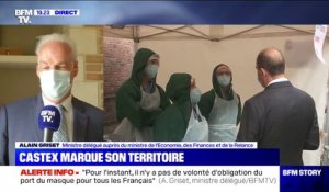 Alain Griset: "Pour l'instant, il n'y a pas de volonté d'obligation du port du masque pour tous les Français"