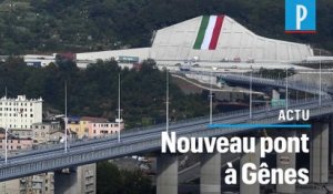 Gênes : deux ans après l'effondrement meurtrier, le nouveau pont inauguré
