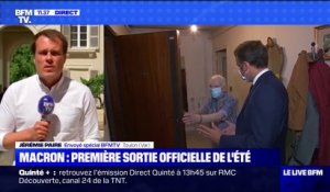 La première sortie officielle de l'été pour Emmanuel Macron à Toulon