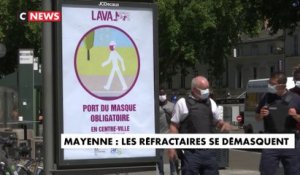 Mayenne : les réfractaires se démasquent