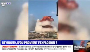 Les 2750 tonnes de nitrate d’ammonium à l'origine des explosions à Beyrouth selon le Premier ministre libanais