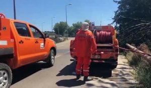 Le feu est maîtrisé à Martigues, les pompiers restent vigilants
