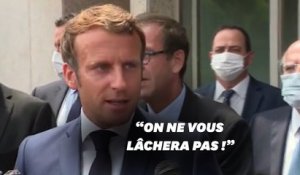 Emmanuel Macron à Beyrouth pour "organiser l'aide internationale"