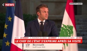 Emmanuel Macron en déplacement à Beyrouth : « la France ne lâchera jamais le Liban »