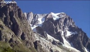 Danger dans le massif du Mont Blanc, côté Italie : un morceau de glacier menace de craquer