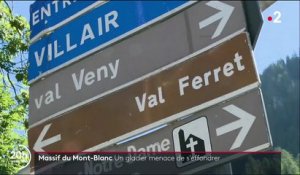 Massif du Mont-Blanc : un glacier menace de se détacher