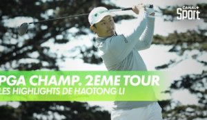 Golf - PGA Championship : Les highlights de Haotong Li dans le 2ème Tour