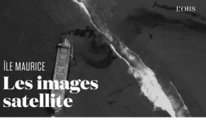 Les images satellite de la marée noire qui frappe l'île Maurice