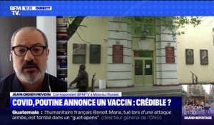 Coronavirus: selon Vladimir Poutine, la Russie a développé le "premier" vaccin