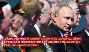 Coronavirus : Poutine assure que la Russie a développé le «premier» vaccin