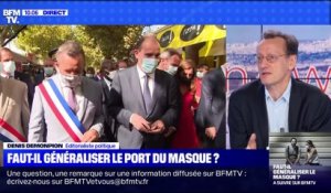 Faut-il généraliser le port du masque ? - 12/08