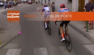 Critérium du Dauphiné 2020 - Étape 2 / Stage 2 - Col de Porte