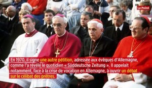 Le portrait du pape Benoît XVI