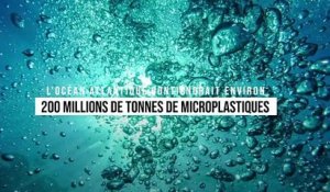 L'océan Atlantique contiendrait environ 200 millions de tonnes de microplastiques