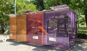 Japon : des toilettes publiques transparentes testées à Tokyo
