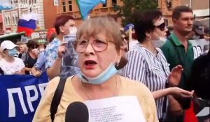 Depuis 43 jours, les habitants de Khabarovsk exigent la libération de leur ancien gouverneur