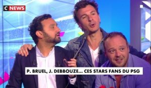 Patrick Bruel, Jamel Debbouze...ces stars fans du PSG