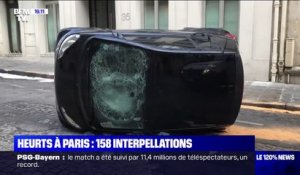 Paris: après des heurts dans la nuit, l'exaspération des commerçants et des riverains des Champs-Élysées