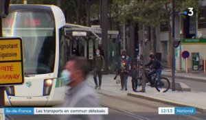 Ile-de-France : les transports en commun restent vides en région parisienne
