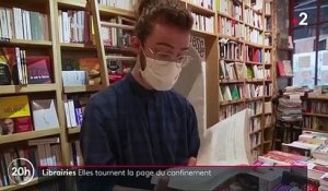 Culture : les librairies tournent la page du confinement