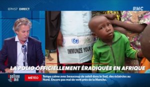 Nicolas Poincaré : La Polio officiellement éradiquée en Afrique - 26/08