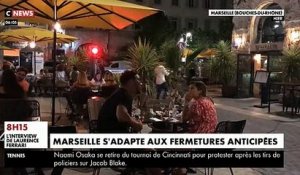Coronavirus - Reportage hier soir à Marseille où les restaurateurs obligés de fermer à 23h ne comprennent pas cette décision -